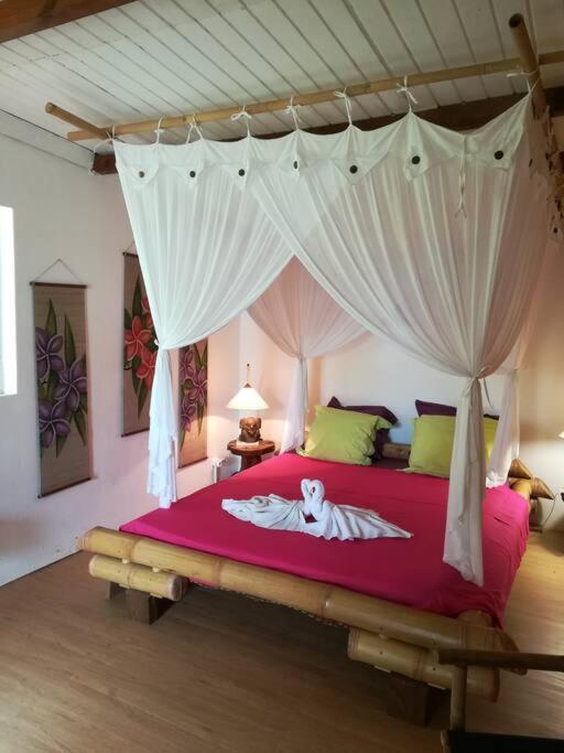 Bungalow Atypique Ti Bambou A 500M De La Plage Сент-Анн Екстер'єр фото