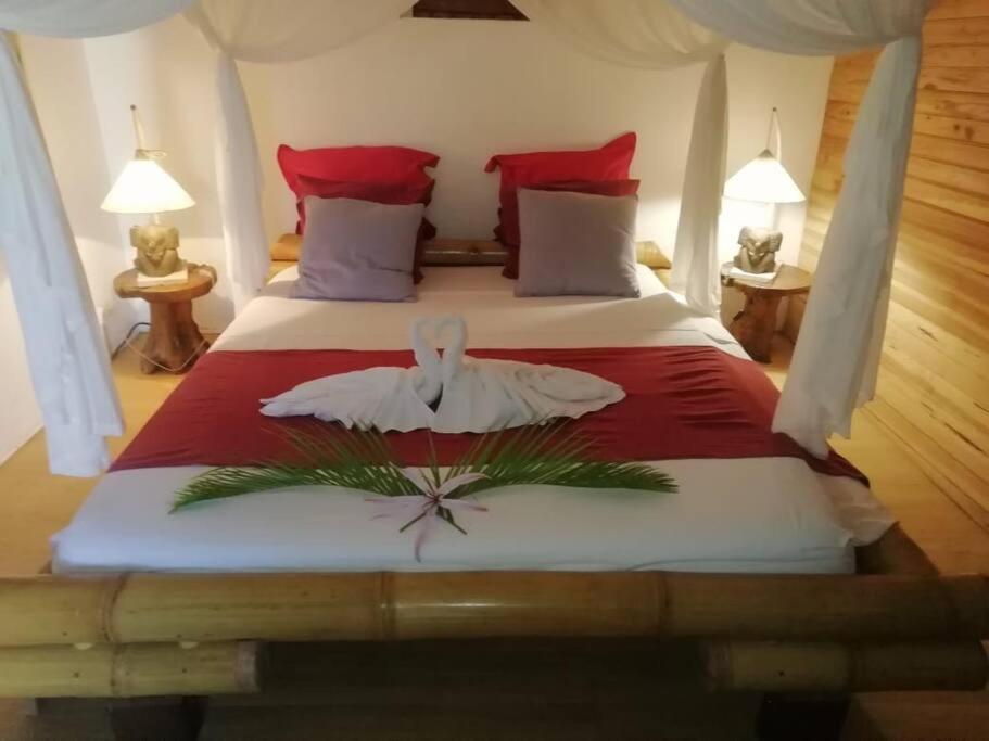 Bungalow Atypique Ti Bambou A 500M De La Plage Сент-Анн Екстер'єр фото