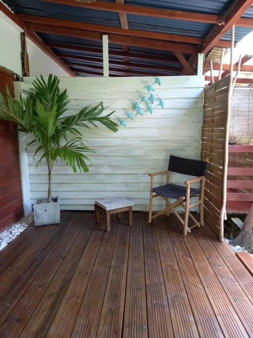 Bungalow Atypique Ti Bambou A 500M De La Plage Сент-Анн Екстер'єр фото