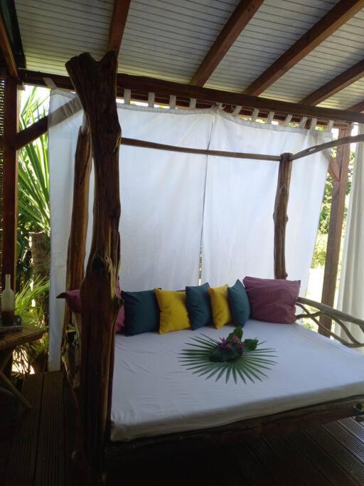 Bungalow Atypique Ti Bambou A 500M De La Plage Сент-Анн Екстер'єр фото